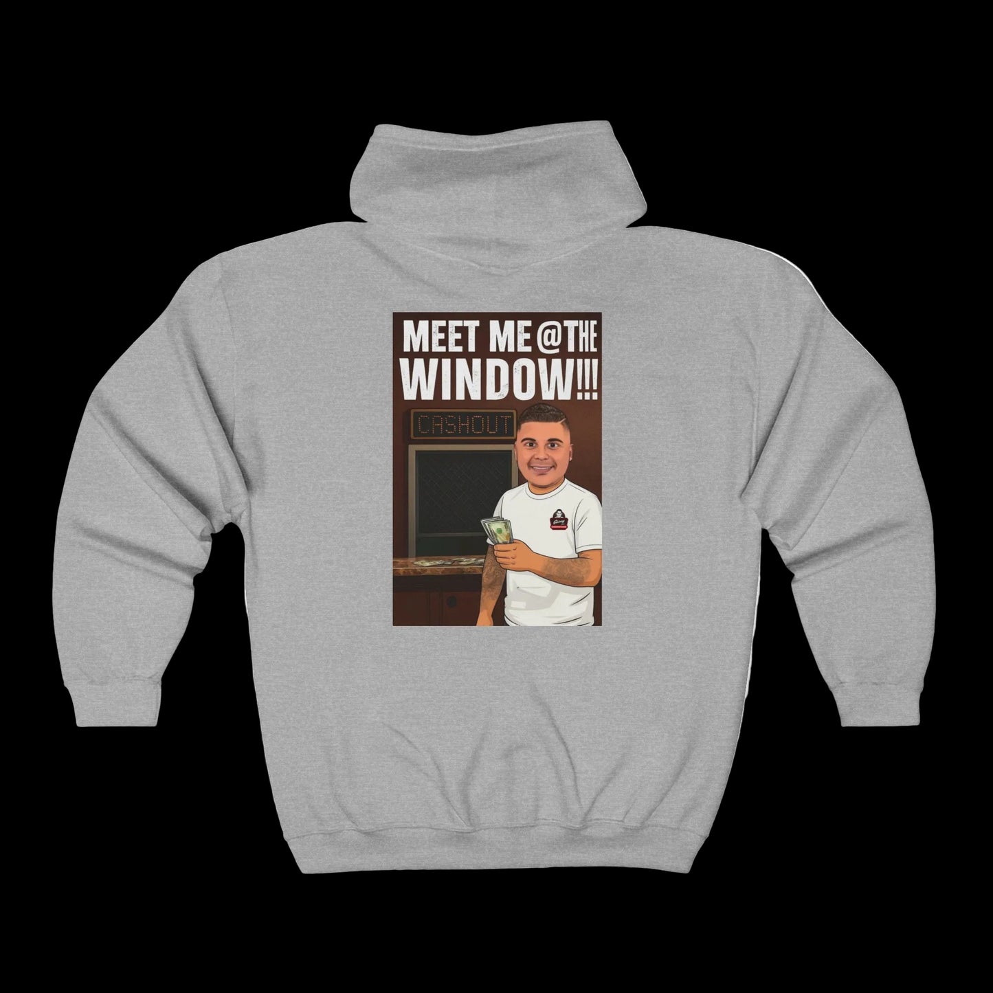 Lil Snuff “Meet Me at the Window” Zip-Up Hoodie