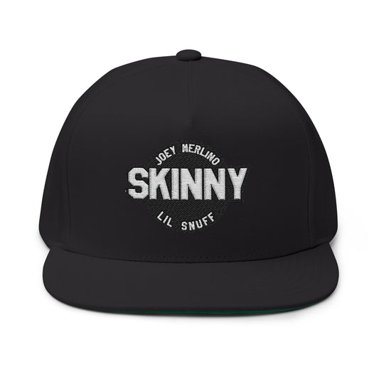 Skinny Joey Lil Snuff Embroidered Flat Bill Cap