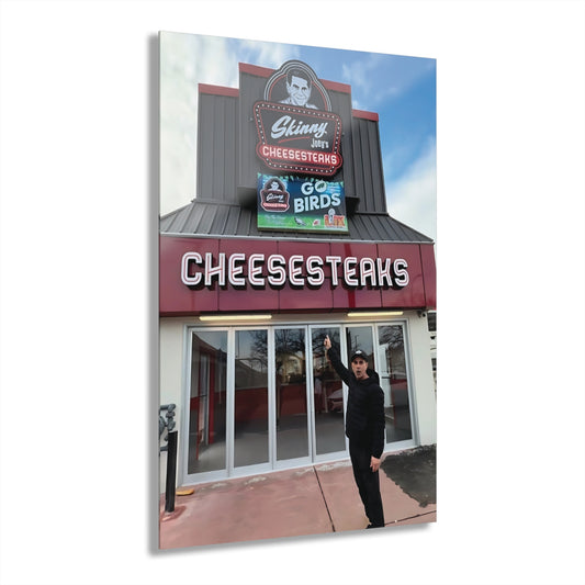 Skinny Joey Merlino @ Skinny Joey’s Cheesesteaks Acrylic Wall Art