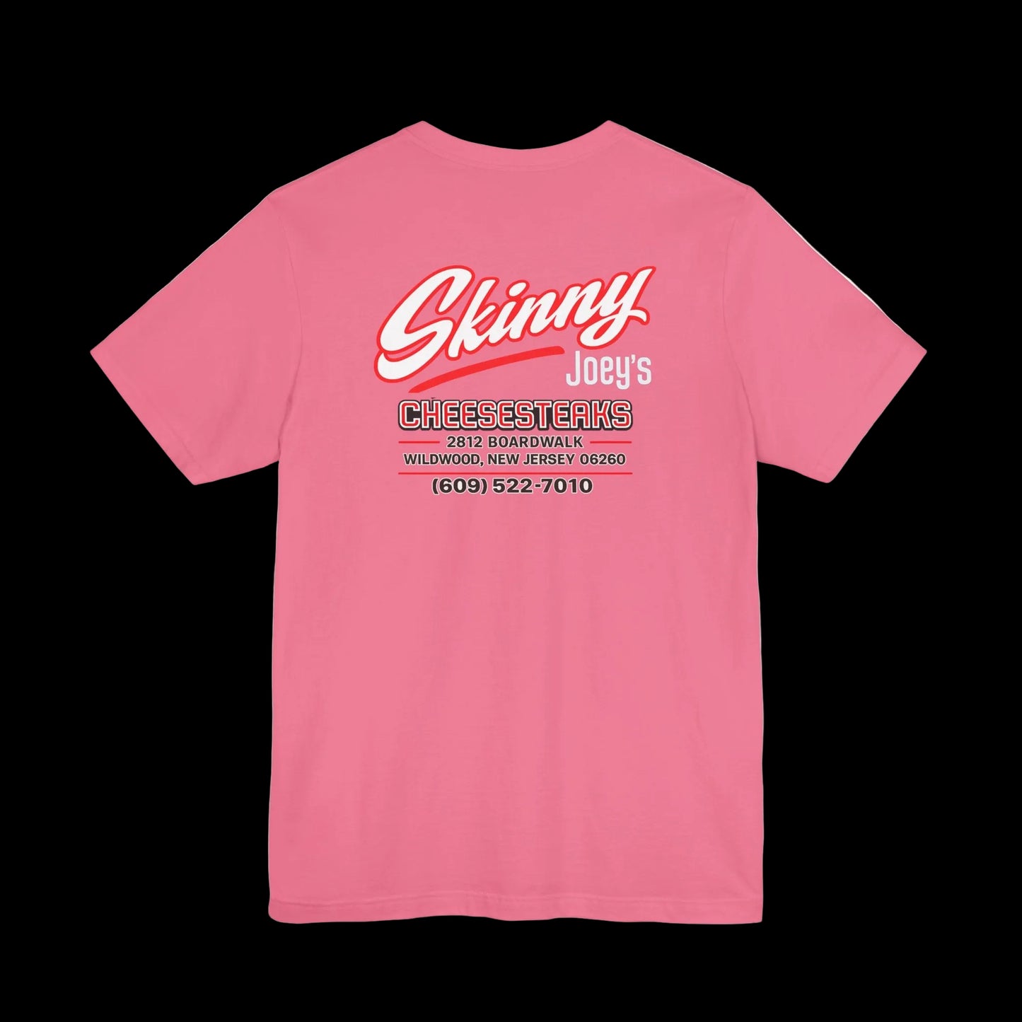 Skinny Joey's Cheesesteaks Official Wildwood T-Shirt