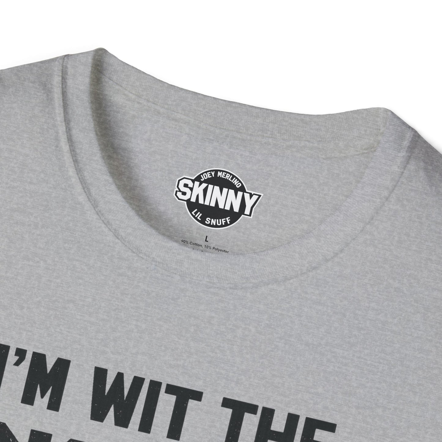 I’m Wit The Skinny Joey Merlino Global T-Shirt