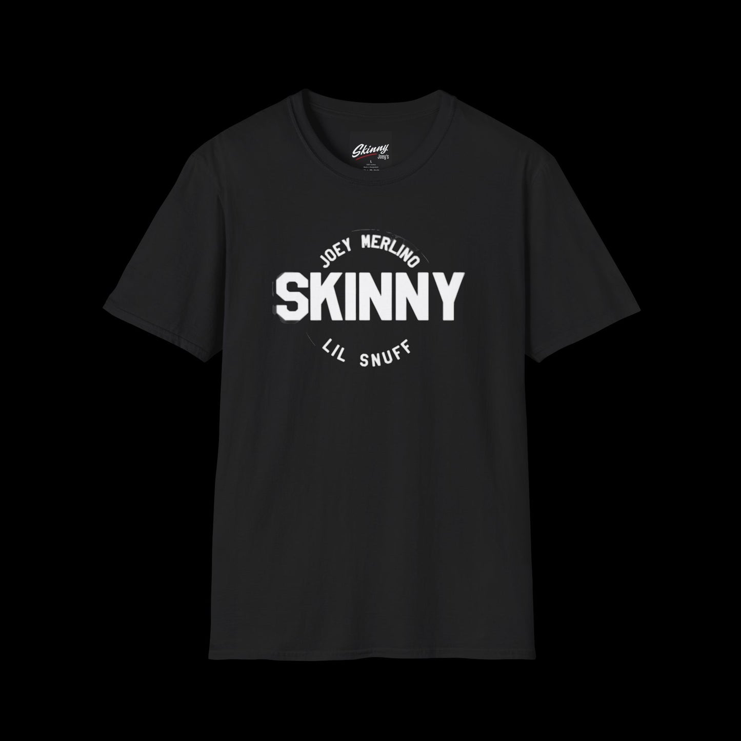 Skinny Joey Merlino & Lil Snuff Podcast Logo T-Shirt (GLOBAL)