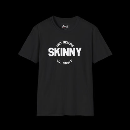 Skinny Joey Merlino & Lil Snuff Podcast Logo T-Shirt (GLOBAL)