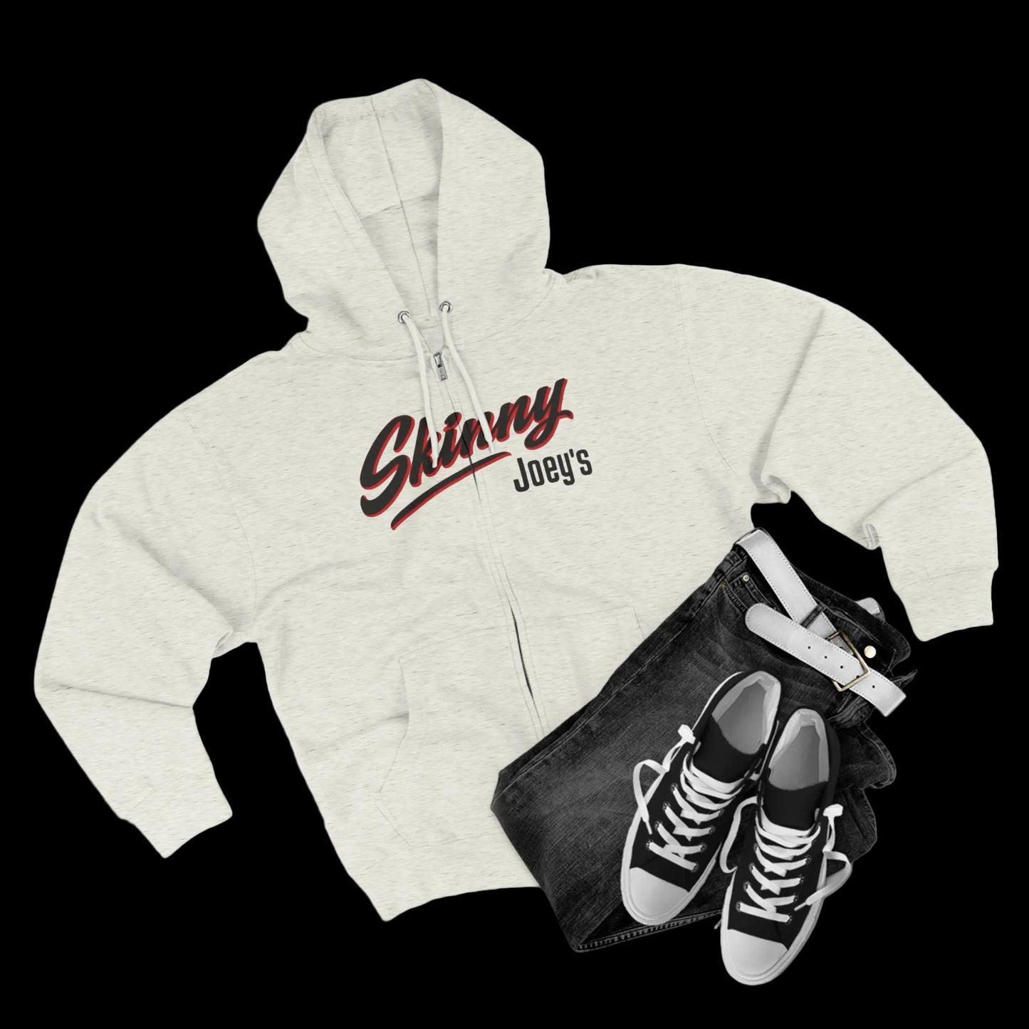 Skinny Joeys Unisex Zip Hoodie