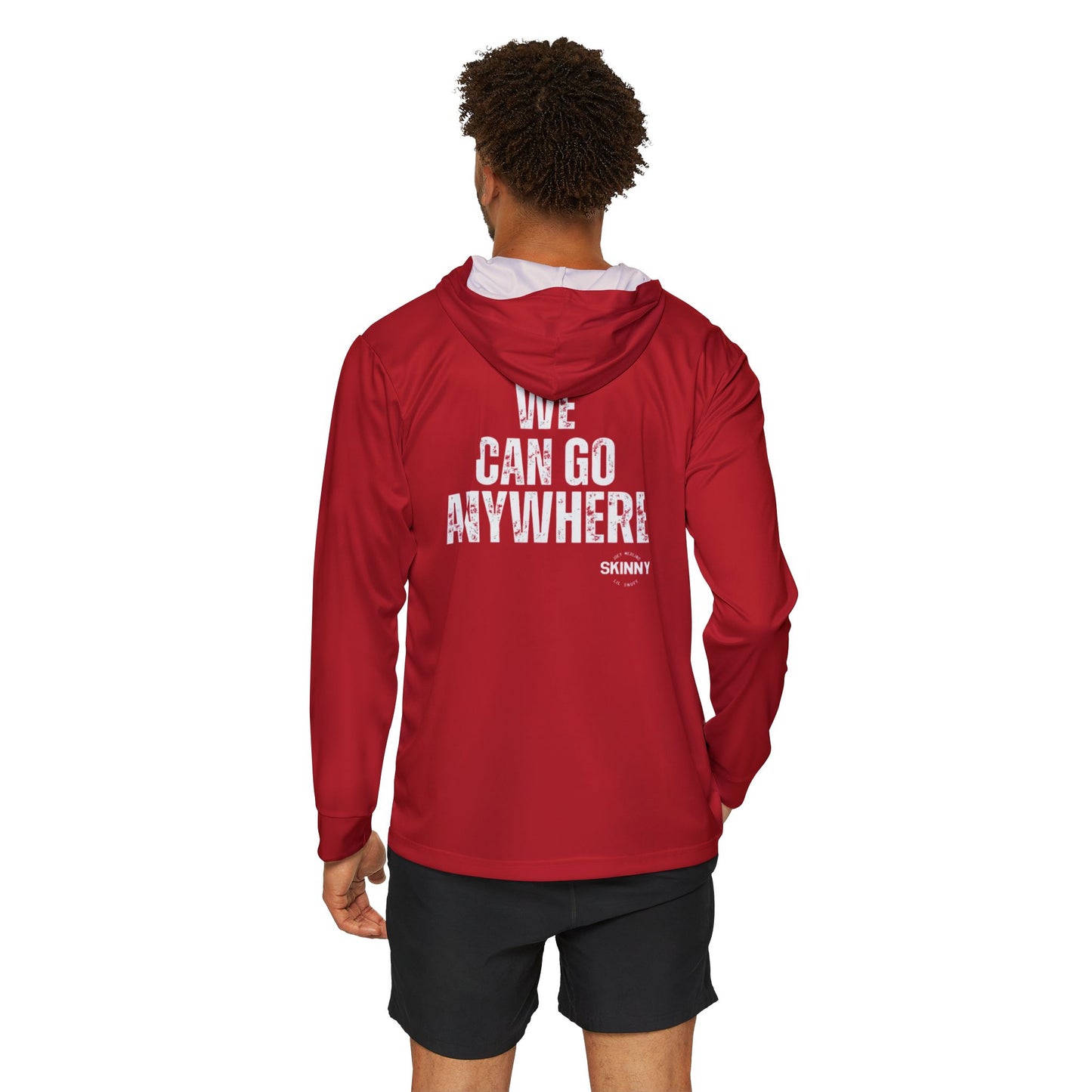 Sports Warmup Hoodie — "We Can Go Anywhere" Athletic Pullover