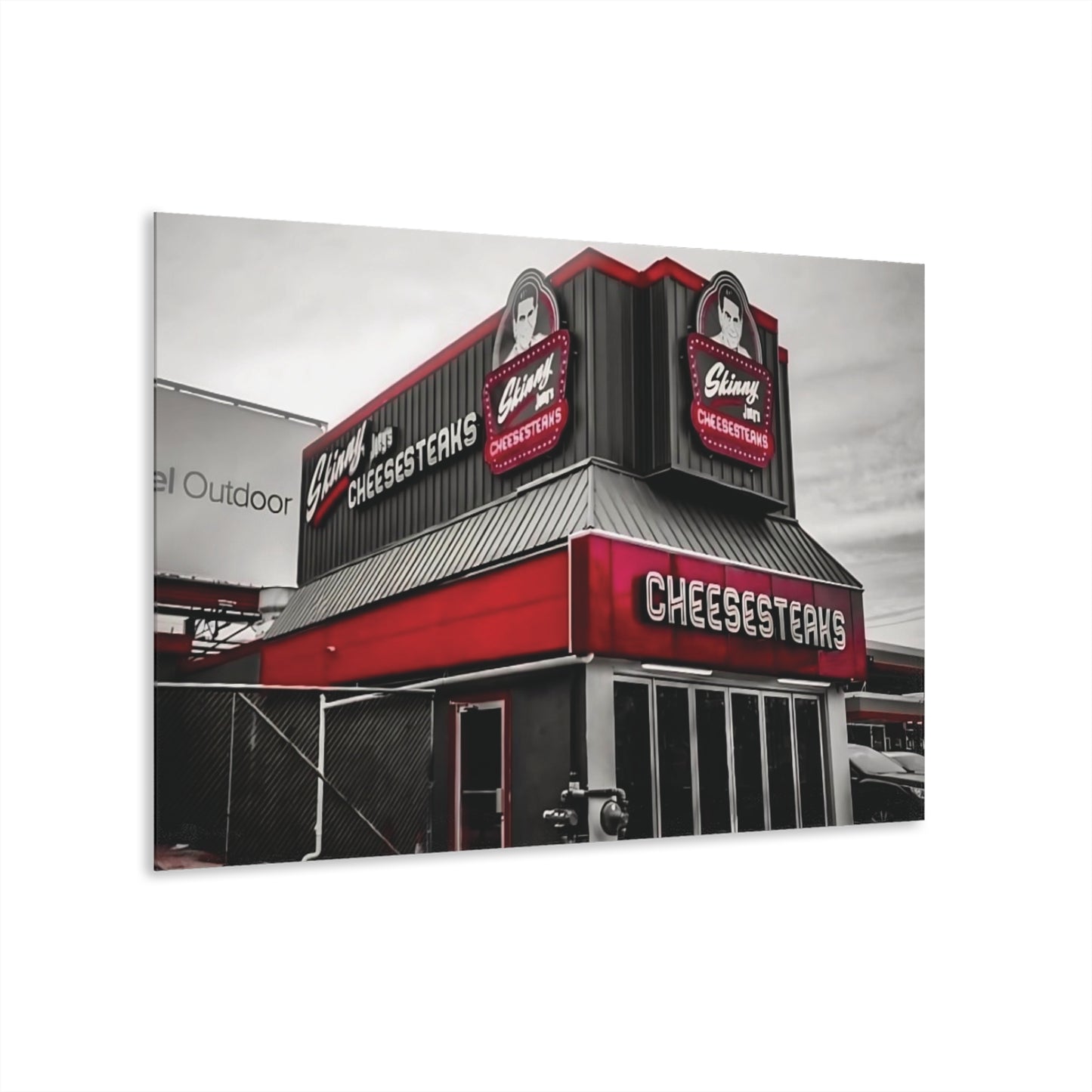 Skinny Joey’s Cheesesteaks 2025 Grand Opening Wall Art
