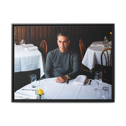 Skinny Joey Merlino Autographed We Can Go Anywhere Canvas - alternate view - Skinny Joey's Cheesesteaks
