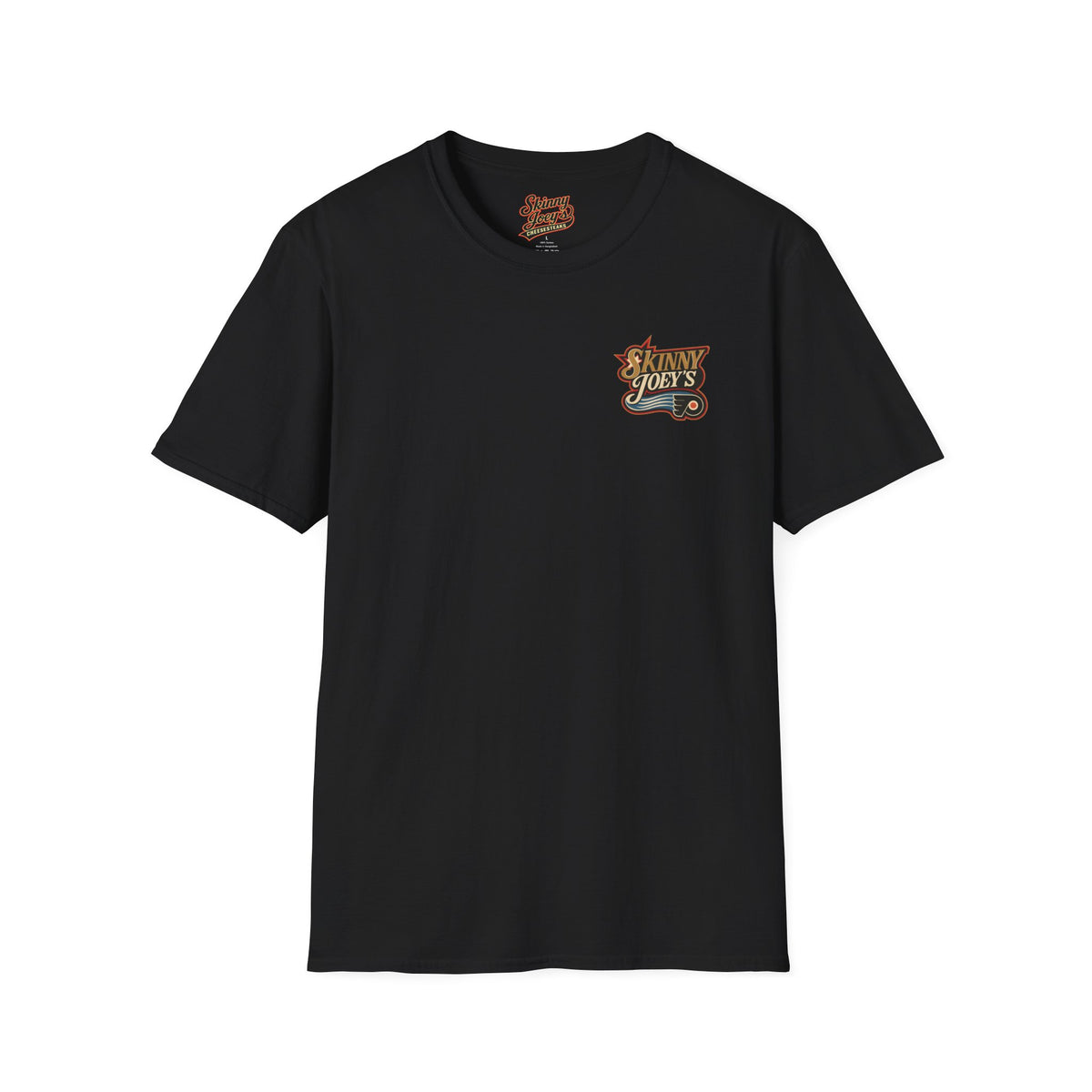 Skinny Joeys NHL Playoffs We Can Go Anywhere T-Shirt - back view - Skinny Joey's Cheesesteaks