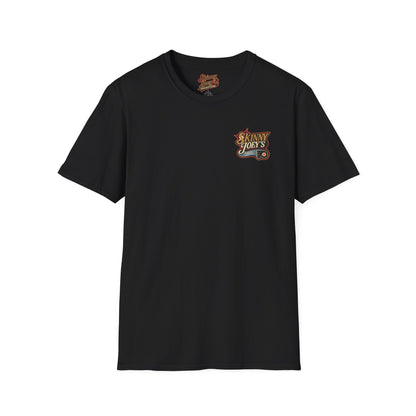 Skinny Joeys NHL Playoffs We Can Go Anywhere T-Shirt - back view - Skinny Joey's Cheesesteaks