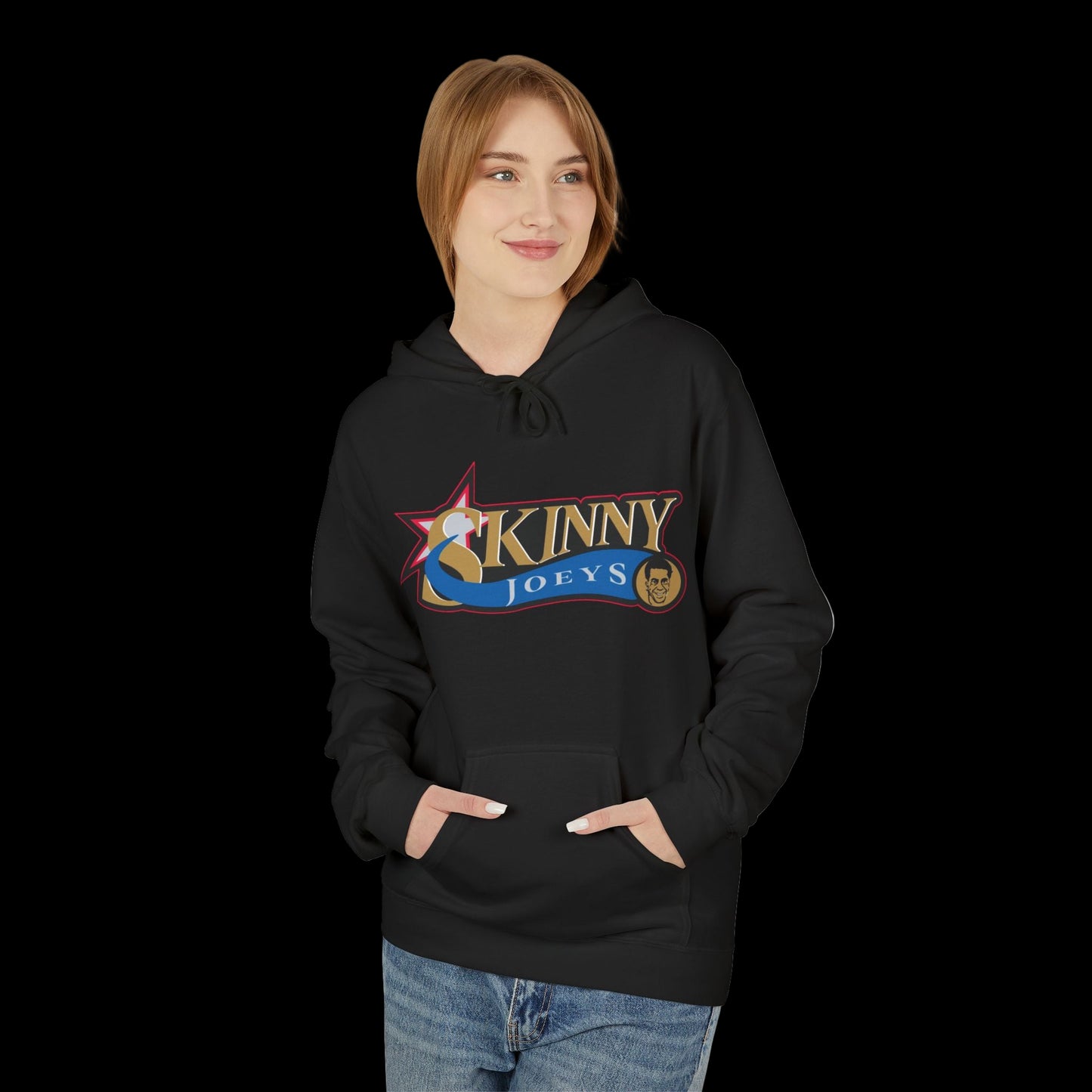 Philly Skinny Joey Logo x Sixers Home Team Hoodie