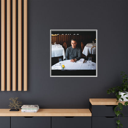 Skinny Joey Merlino Autographed - "We Can Go Anywhere" Matte Canvas, Black Frame