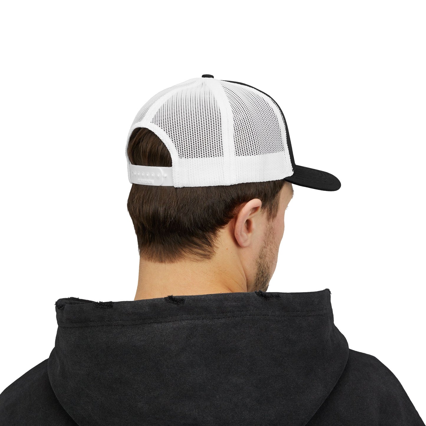 Skinny Podcast Trucker Cap - "Skinny" Retro Patch Snapback