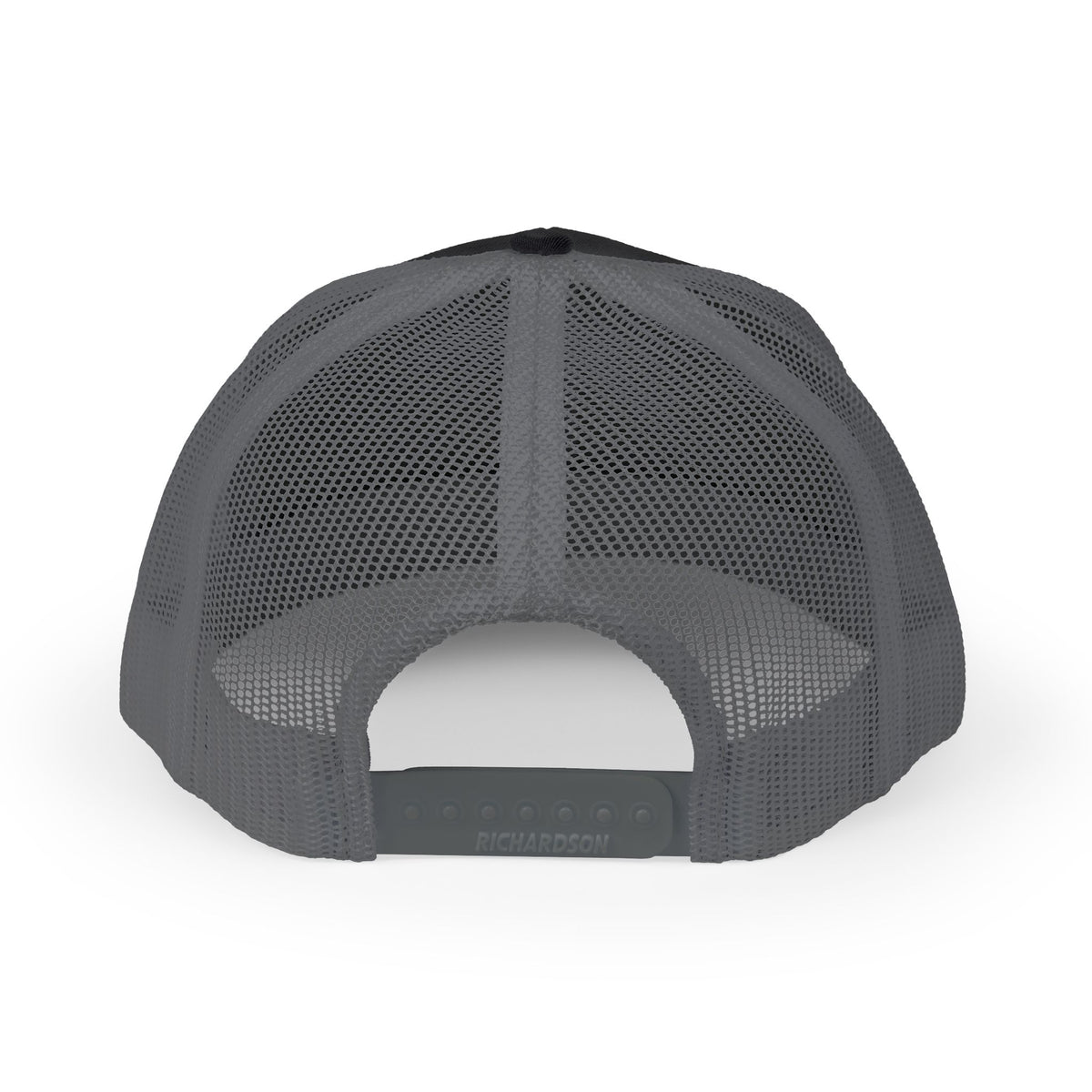 Skinny Logo Trucker Cap — Retro Mesh Snapback Hat