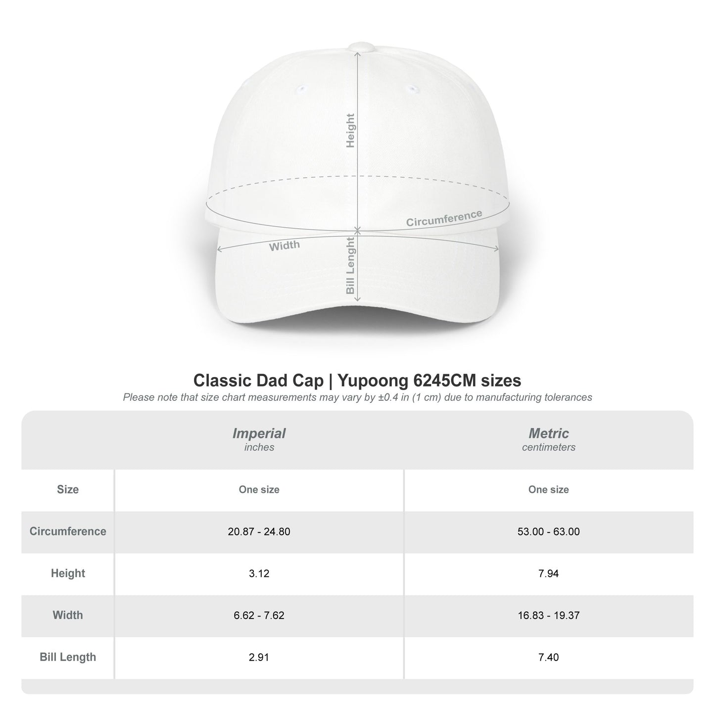 The Skinny Classic Dad Cap