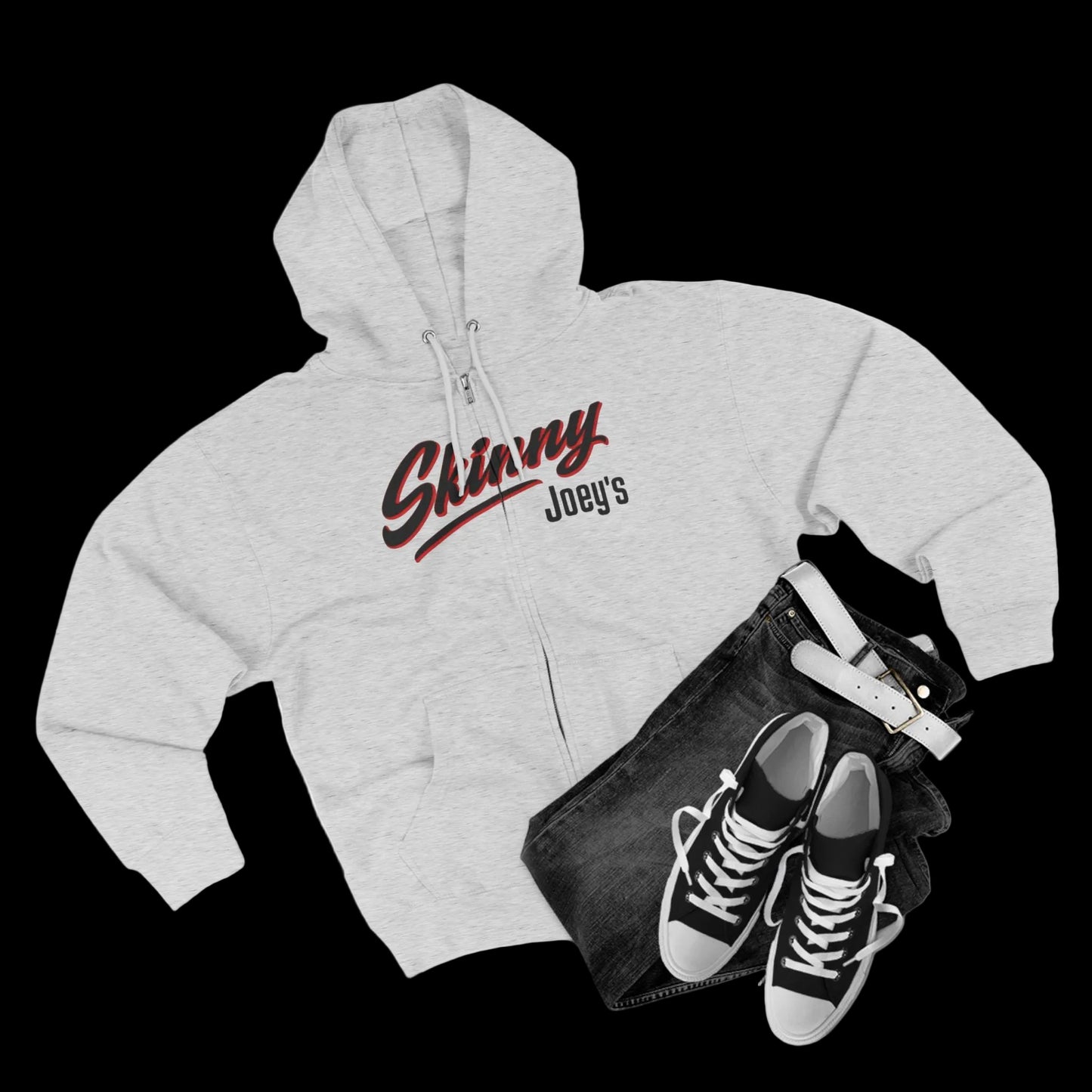 Skinny Joeys Unisex Zip Hoodie