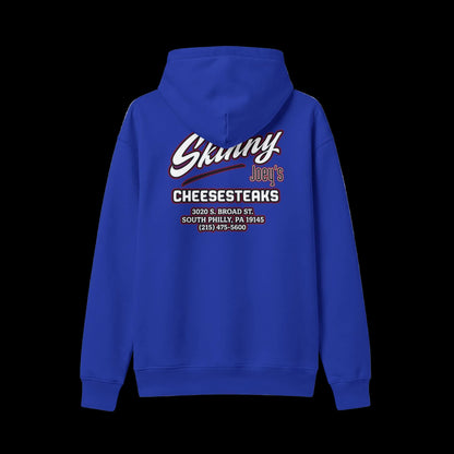 Skinny Joey's Cheesesteaks Hooded Sweatshirt — Philly Diner Logo Pullover