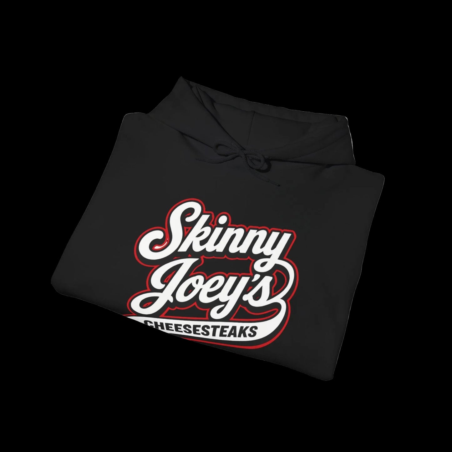 Skinny Joeys Cheesesteaks 1 Year Anniversary Hoodie - lifestyle photo - Skinny Joey's Cheesesteaks