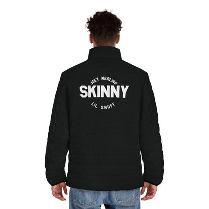 Skinny Joey Puffer Jacket — Men’s Insulated Black Winter Coat