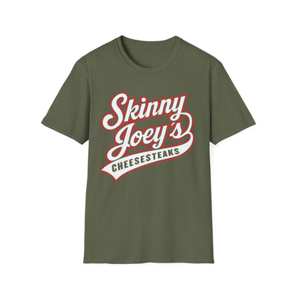 Skinny Joey’s Cheesesteaks Unisex Softstyle T-Shirt | South Philly 3020 S. Broad St.