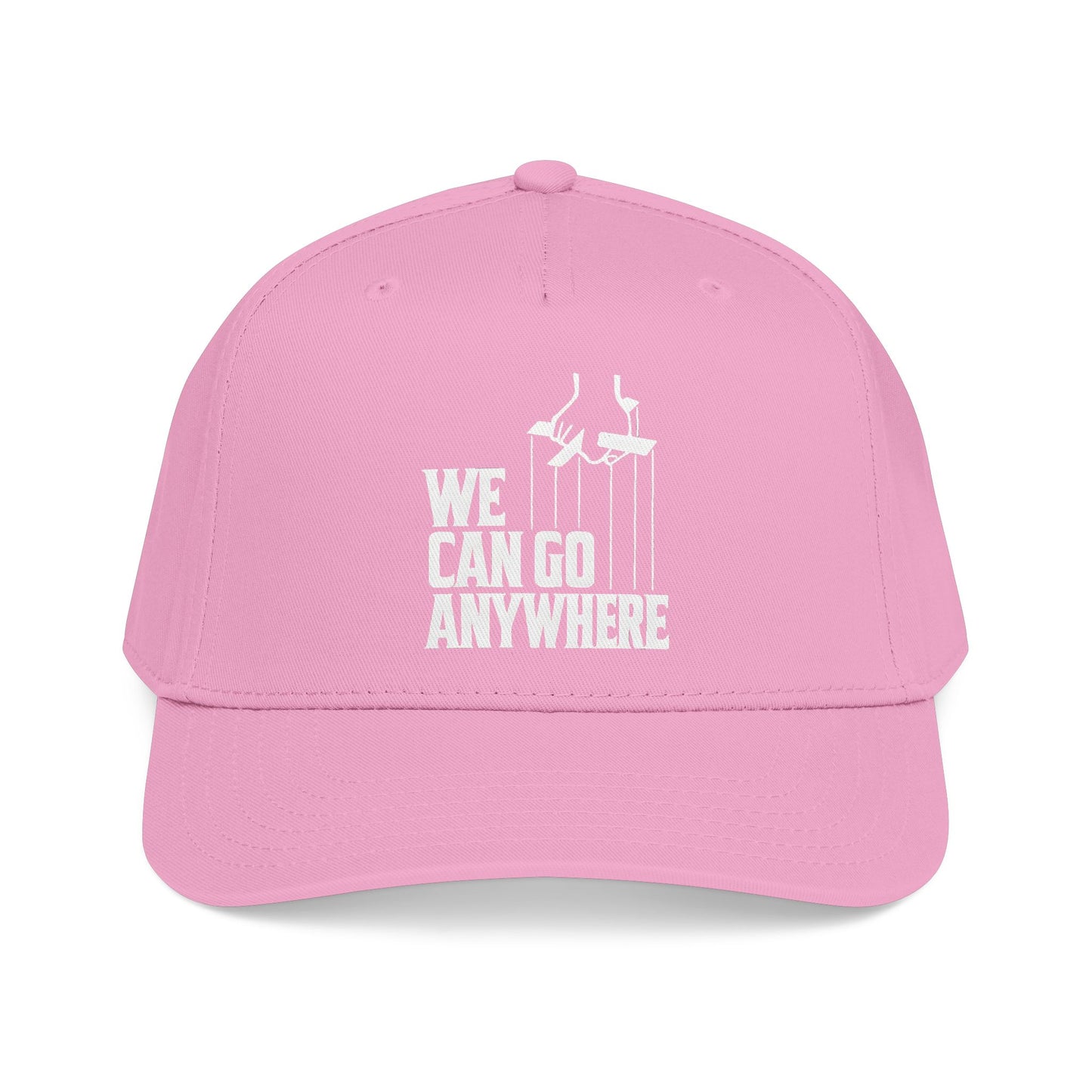 We Can Go Anywhere Hat - Premium Embroidered Adventure Cap