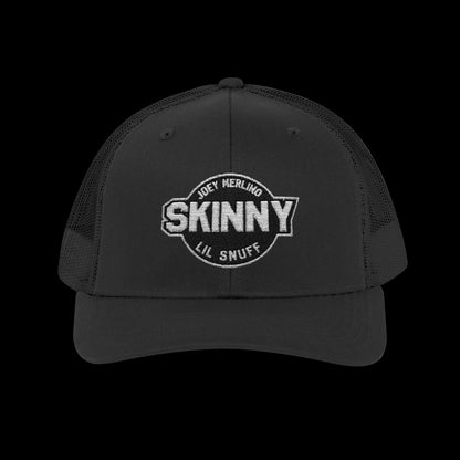 Skinny Podcast Trucker Cap - "Skinny" Retro Patch Snapback