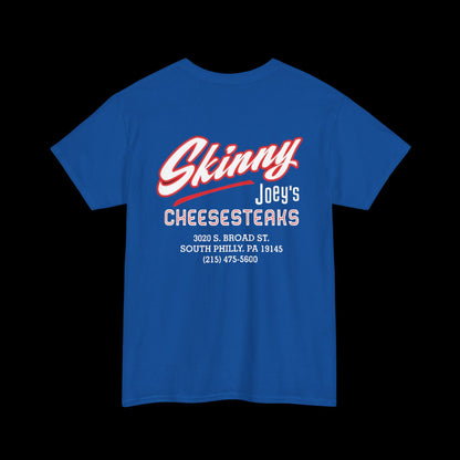 Skinny Joeys Cheesesteaks Unisex Heavy Cotton Tee (GLOBAL)