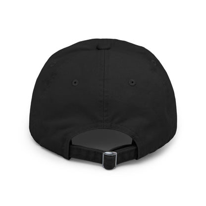 Distressed Baseball Cap — "We Can Go Anywhere" Embroidered Travel Hat
