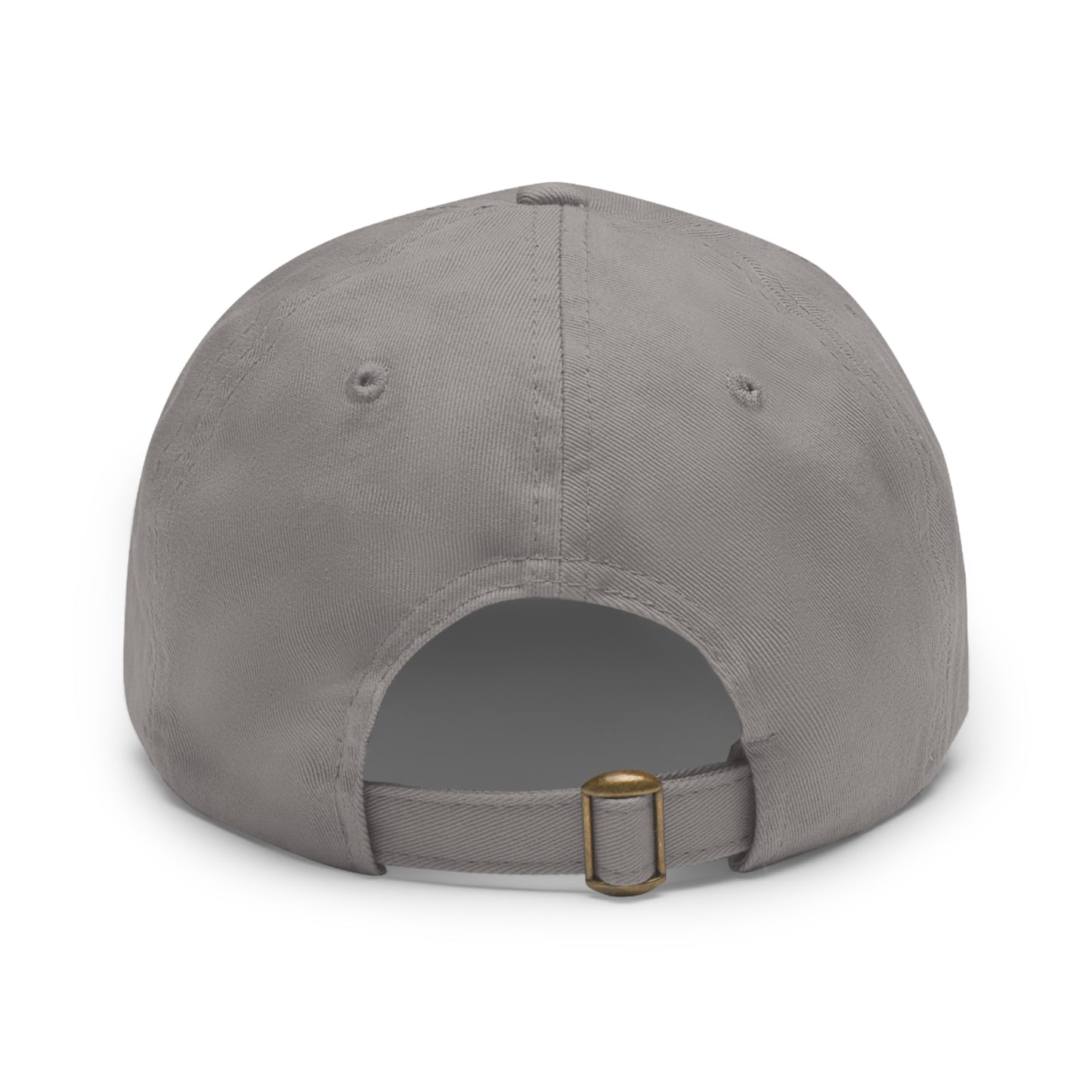 Skinny Joey Leather Patch Dad Hat