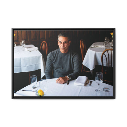 Skinny Joey Merlino Autographed We Can Go Anywhere Canvas - product detail - Skinny Joey's Cheesesteaks