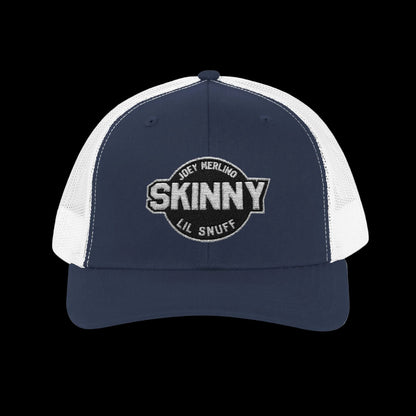 Skinny Podcast Trucker Cap - "Skinny" Retro Patch Snapback