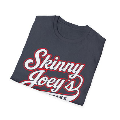 Skinny Joey’s Cheesesteaks Unisex Softstyle T-Shirt | South Philly 3020 S. Broad St.
