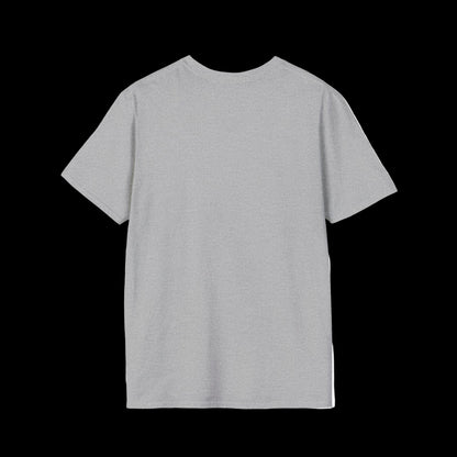 Gray t-shirt on a white background
