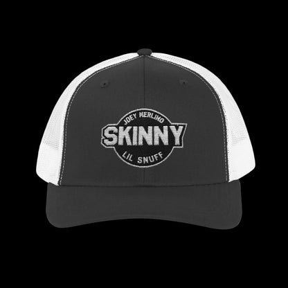 Skinny Podcast Trucker Cap - "Skinny" Retro Patch Snapback