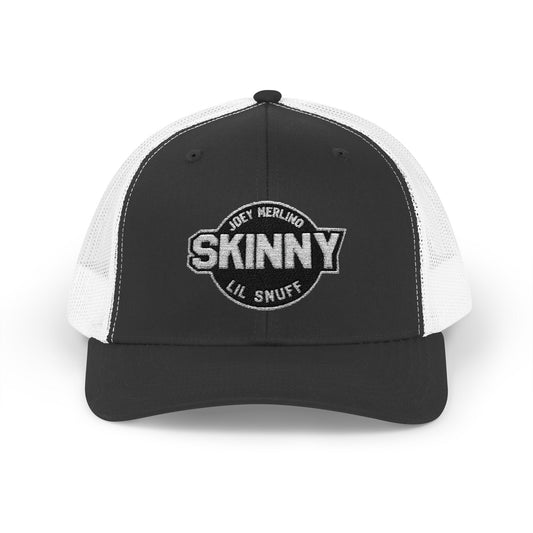 Skinny Podcast Trucker Cap - "Skinny" Retro Patch Snapback