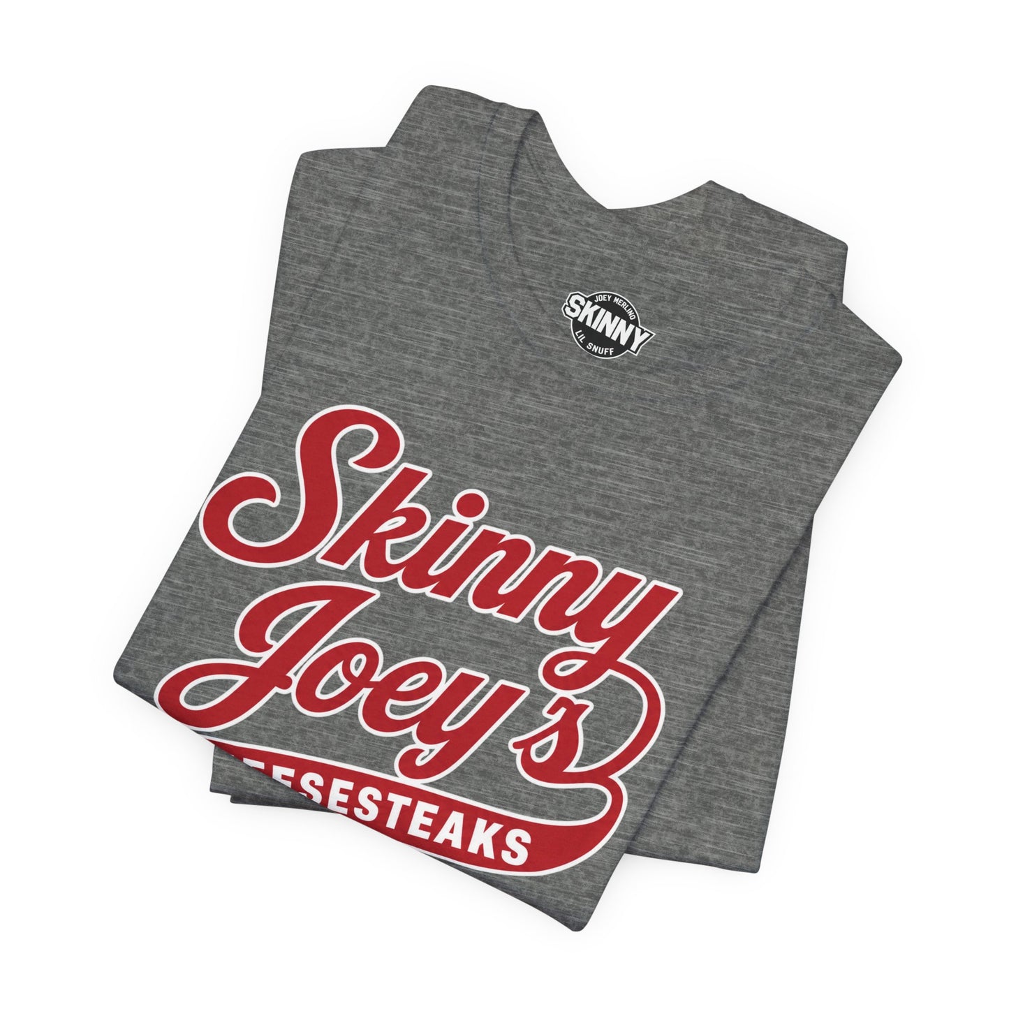 Skinny Joey's Cheesesteaks T-Shirt — Retro Diner Logo Tee