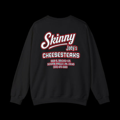 Skinny Joey’s Cheesesteaks Unisex Crewneck Sweatshirt | South Philly 3020 S. Broad St.
