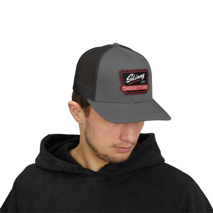 Embroidered Skinny Joey's Snapback Trucker Cap