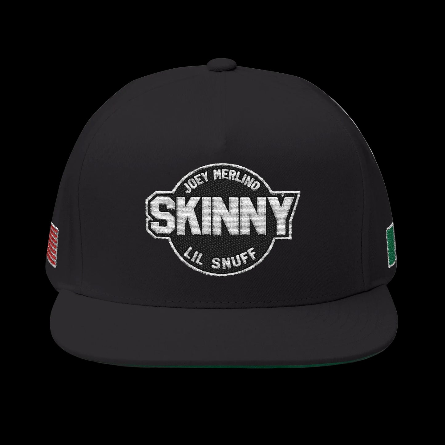 Skinny Joey Lil Snuff Embroidered Italy U.S.A Hat