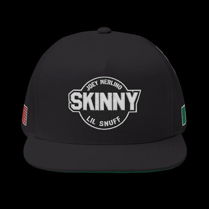 Skinny Joey Lil Snuff Embroidered Italy U.S.A Hat