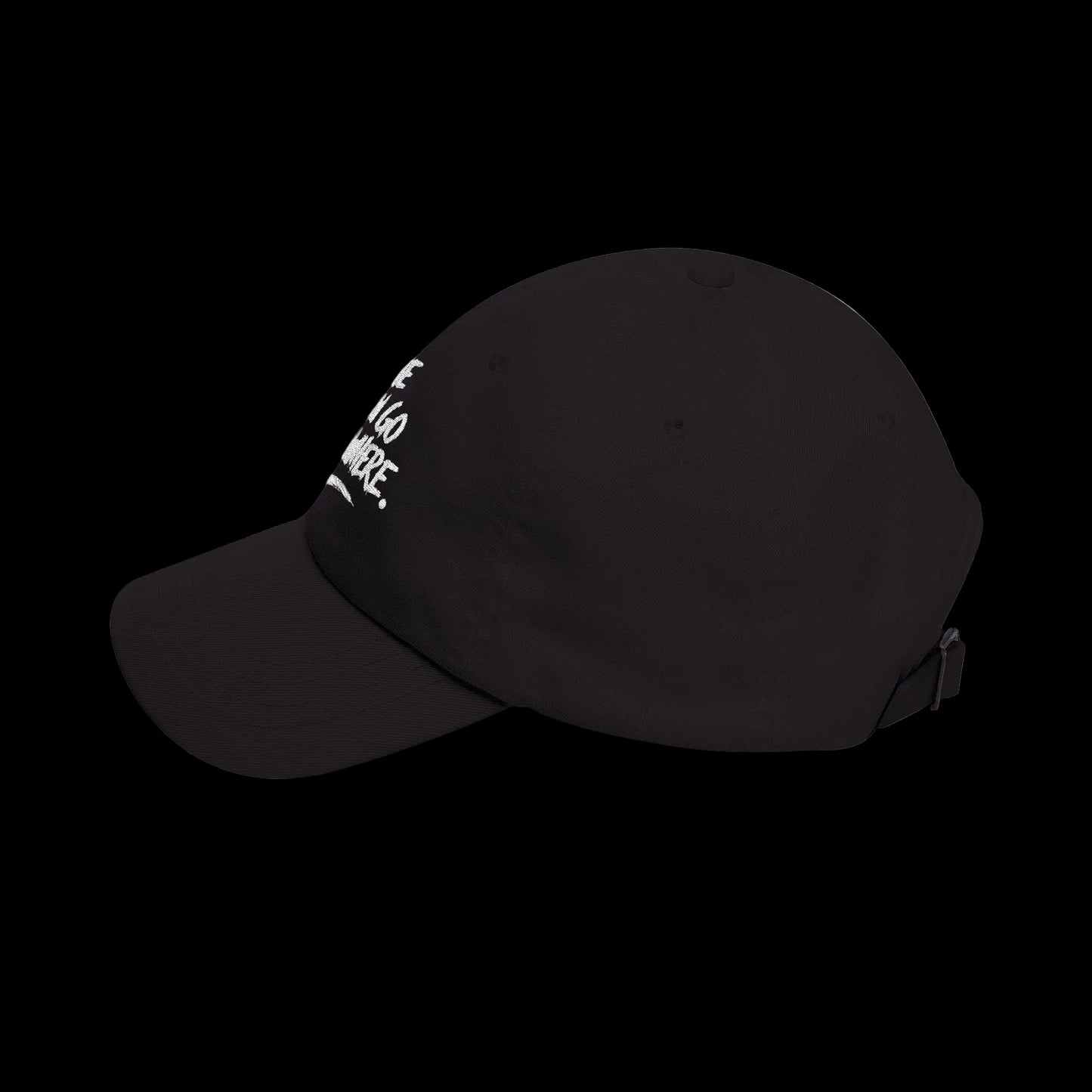 Camo Dad Cap — "We Can Go Anywhere" Embroidered Baseball Hat