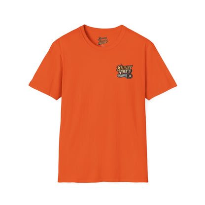 Skinny Joeys NHL Playoffs We Can Go Anywhere T-Shirt - side view - Skinny Joey's Cheesesteaks
