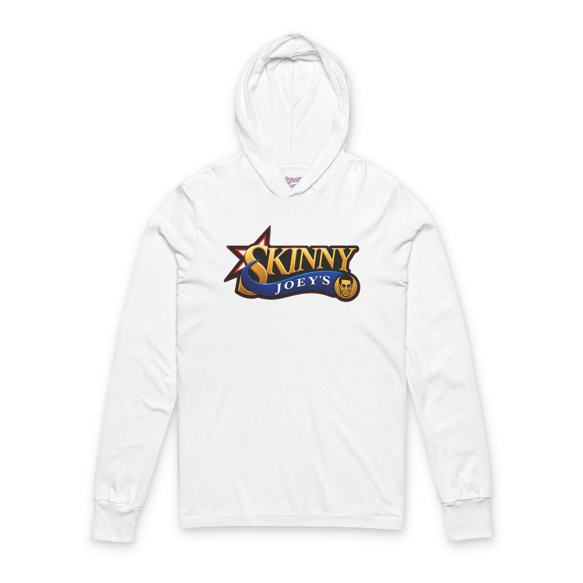 Skinny Joey's Cheesesteaks Hooded Long Sleeve Tee