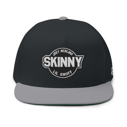 Skinny Joey Lil Snuff Embroidered Flat Bill Cap