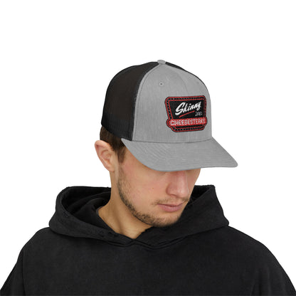 Embroidered Skinny Joey's Snapback Trucker Cap