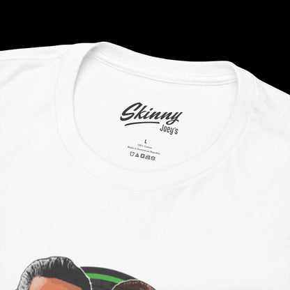 Skinny Podcast Logo Tee – “We Can Go Anywhere” Edition