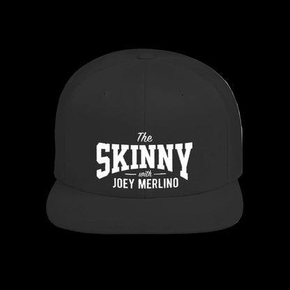 The Skinny with Joey Merlino embroidered cap in black, Italian American mafia-inspired apparel