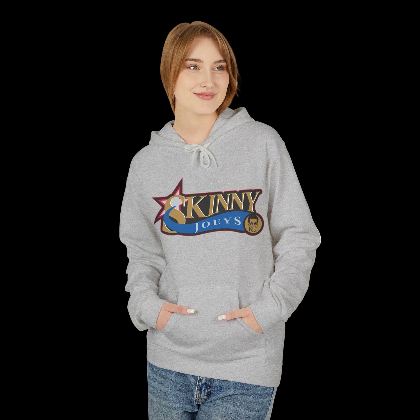 Philly Skinny Joey Logo x Sixers Home Team Hoodie