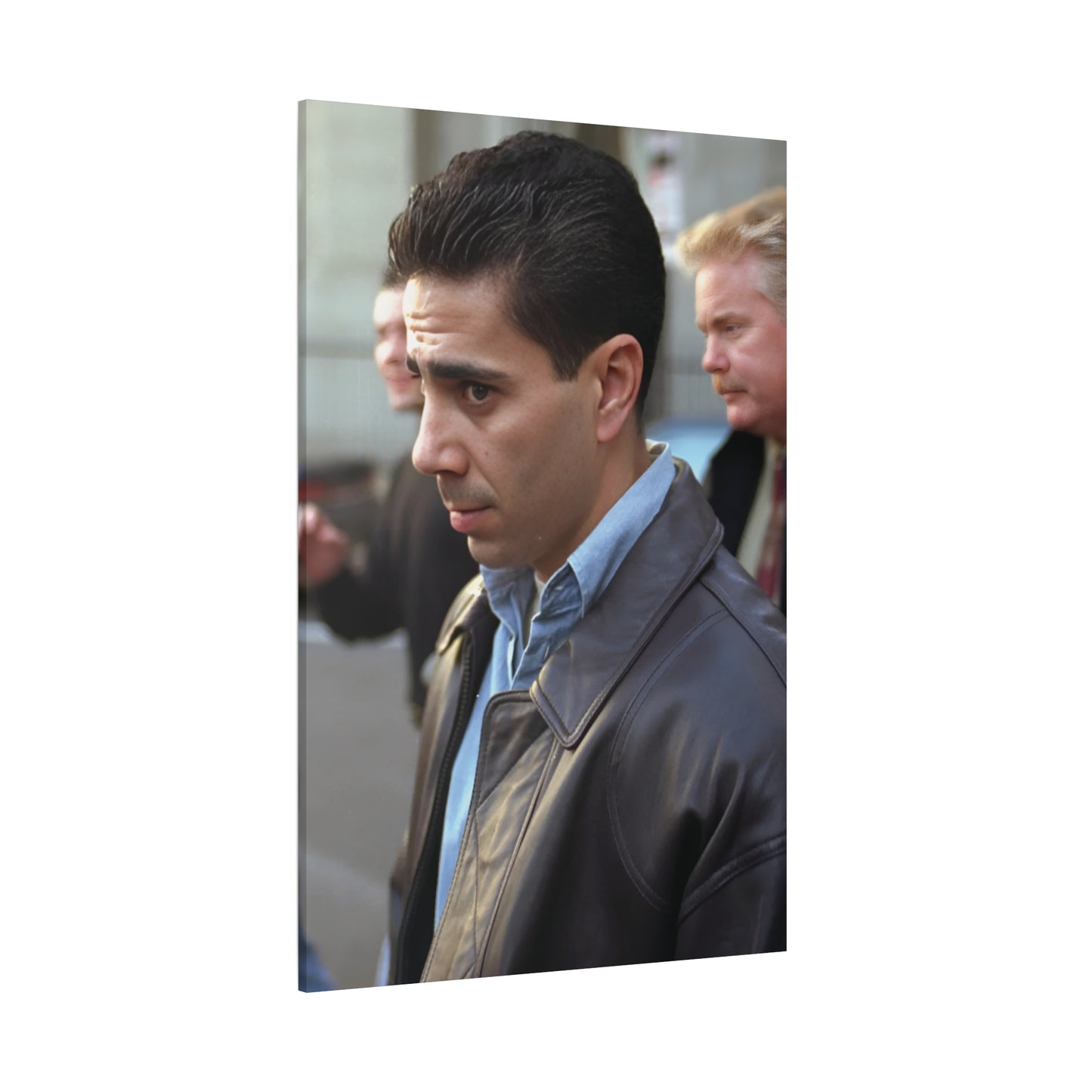 Skinny Joey Merlino 1990s Philly Most Hated Stretched Canvas Art