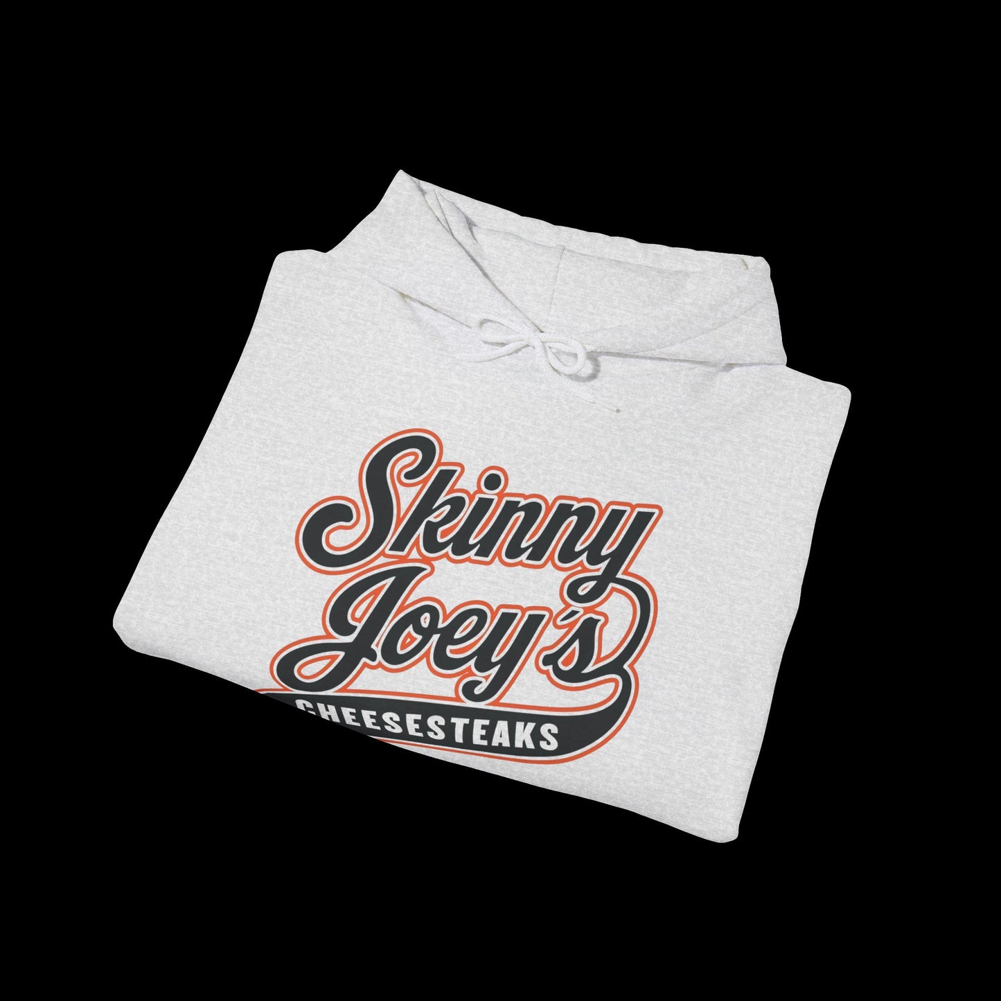 Skinny Joey's Cheesesteaks Hoodie — Retro Deli Logo Pullover