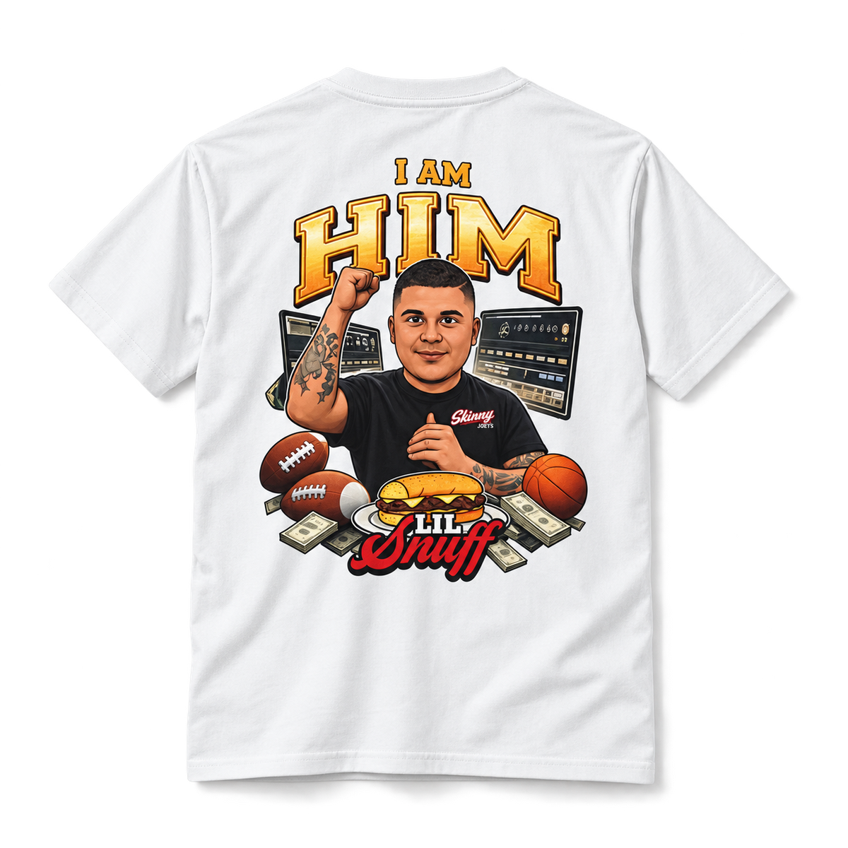 I AM HIM – Lil Snuff Winning Rant T-Shirt